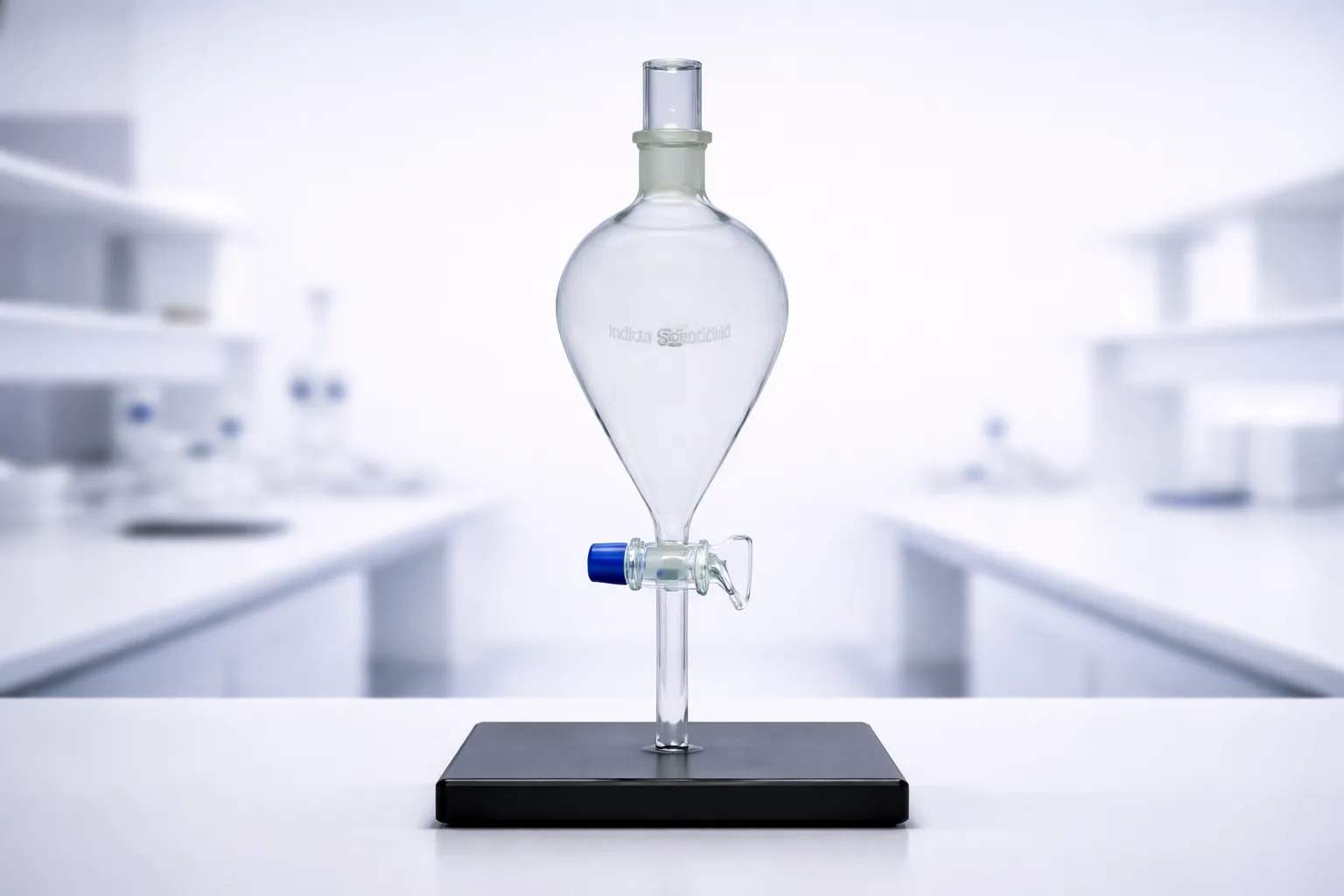 Pear Shape Separating Funnel for Laboratory