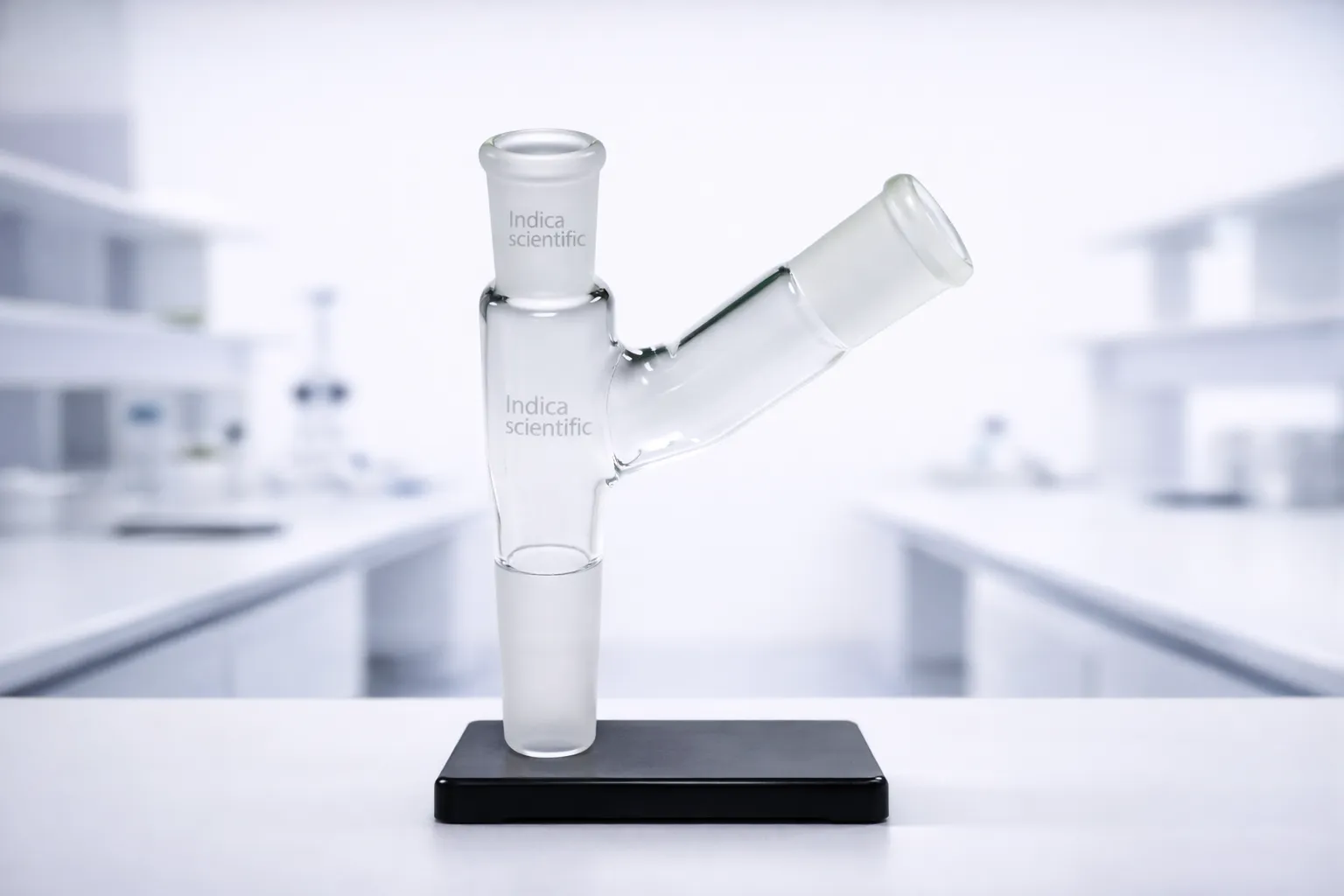 Two Neck Adapter for Laboratory Glassware