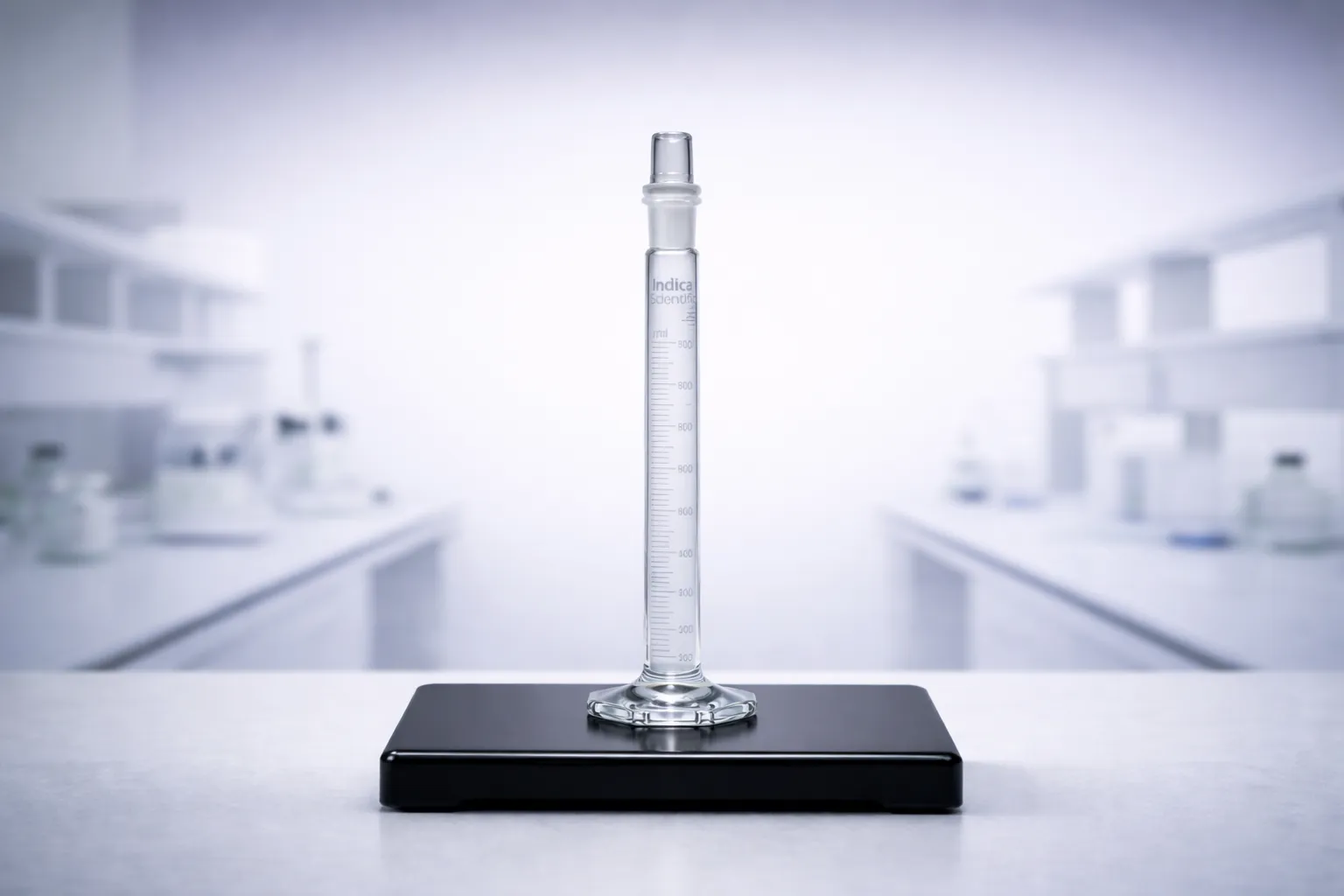 Cylindrical Glass Stopper for Laboratory