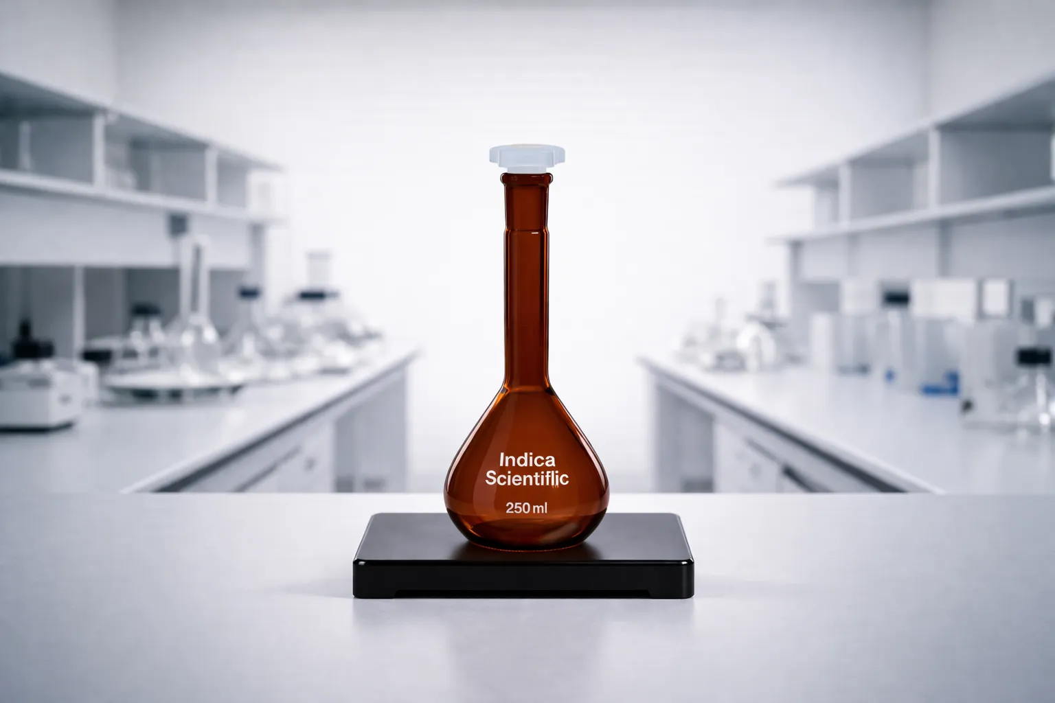 Precision Class A volumetric flask for accurate laboratory measurements