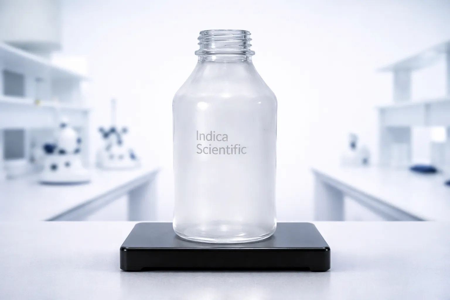 Durable Coated Media Bottle for Safe Lab Storage