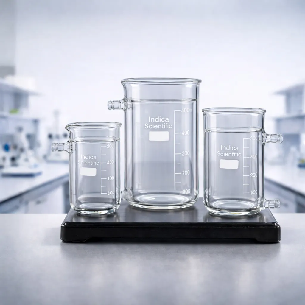 Temperature Controlled Jacketed Beakers