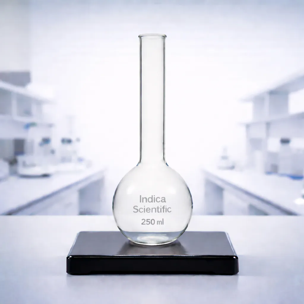 Specialized flask for Kjeldahl nitrogen determination